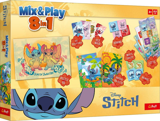 TREFL DISNEY STITCH SET DE JOCURI MIX AND PLAY 8IN1 - Imagine 1 [ps:fdd92fa4-c849-4848-8c44-cbb37b796bed]
