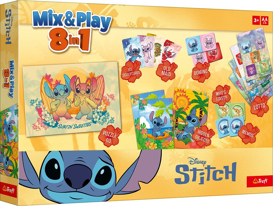 TREFL DISNEY STITCH SET DE JOCURI MIX AND PLAY 8IN1 - Imagine 1 [ps:fdd92fa4-c849-4848-8c44-cbb37b796bed]