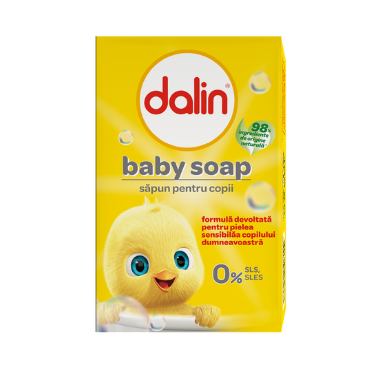 DALIN Baby, sapun solid, original, 100 g - Imagine 1 [ps:2e3d25ba-ec2e-46b8-9efd-52feaa571d64]