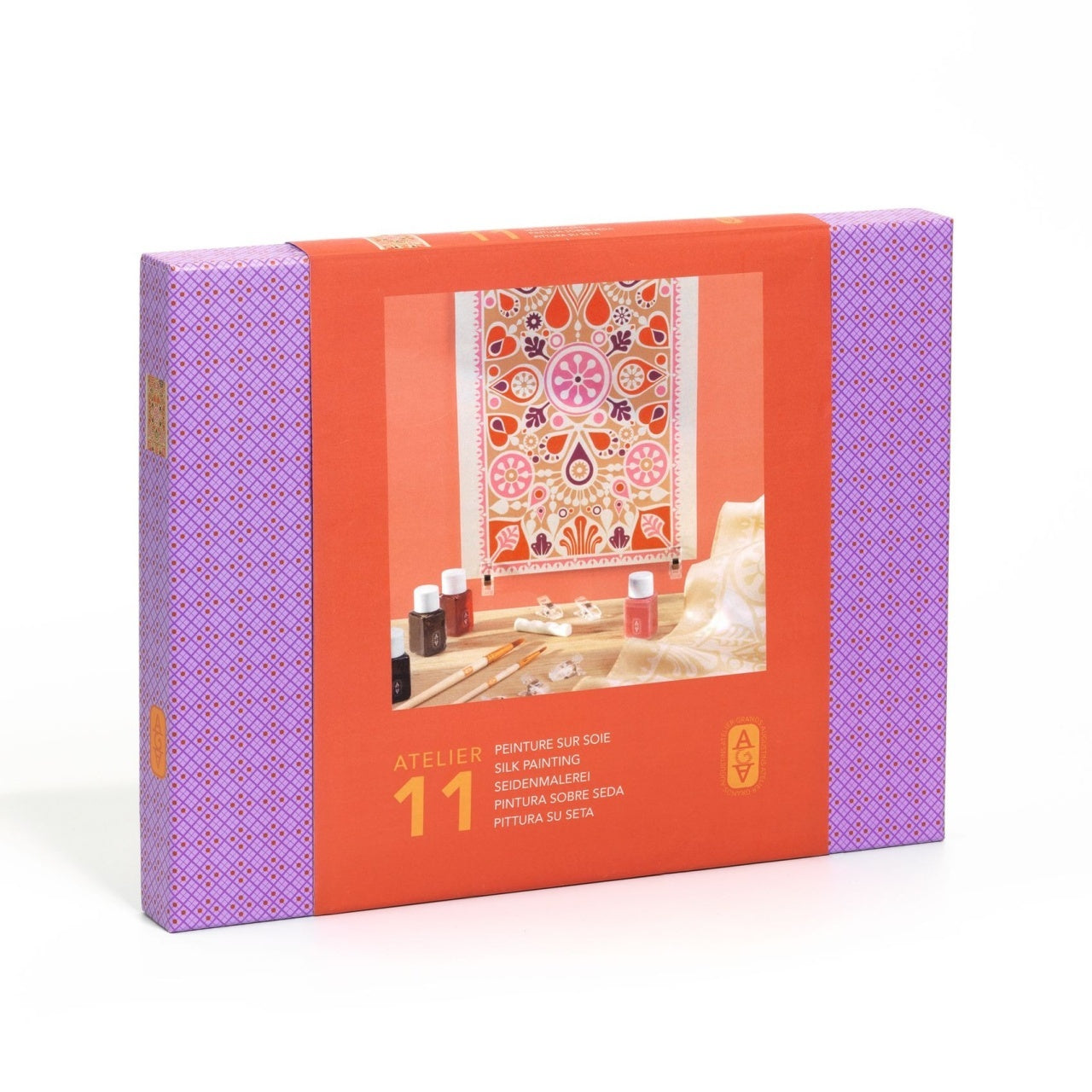 Atelier creativ 11 pentru adulti Pictura pe matase, Djeco - Imagine 1 [ps:7e9a366a-ca1b-456e-b97f-f3574cc48391]