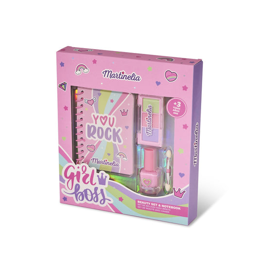 MARTINELIA SUPER GIRL SET INFRUMUSETARE SI NOTEBOOK - Imagine 1 [ps:18af89b3-eb69-4deb-9941-72a058df4464]
