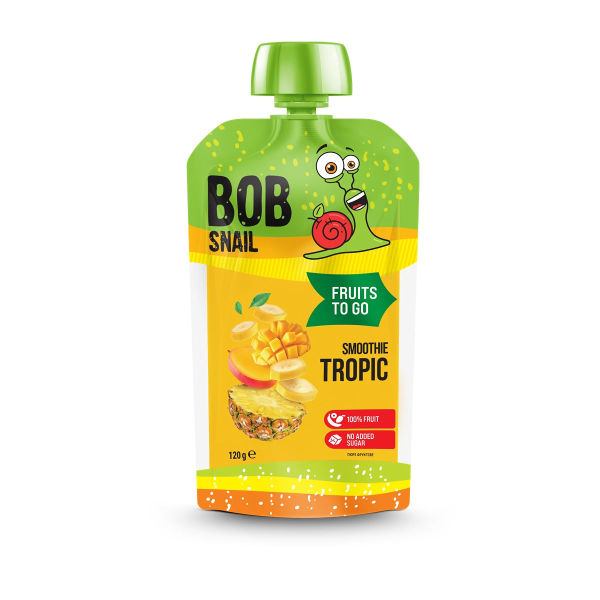 BOB SNAIL Fruits to Go Tropic, smoothie, cu banane, - Imagine 1