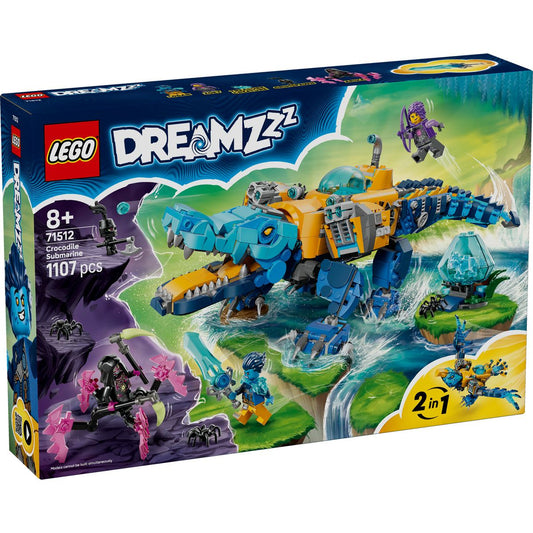 LEGO DREAMZZZ SUBMARIN CROCODIL 71512 - Imagine 1 [ps:cc602199-2526-4c50-b660-4d73a60123c8]