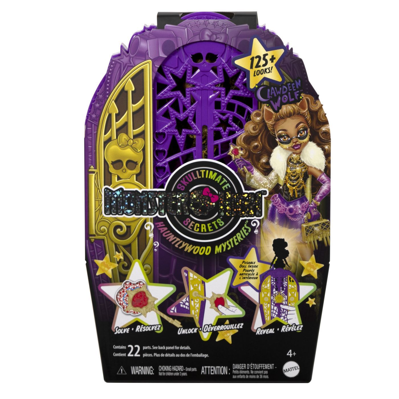 MONSTER HIGH PAPUSA CLAWDEEN WOLF CU DULAP REVELATOR SI - Imagine 1 [ps:ab324940-7406-4b01-8ff4-f940f9d395bd]
