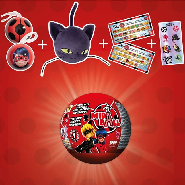 Miraculous Miraball cu Surpriză Plus - Giochi Preziosi - Roșu (1) [ps:5b7dccca-25cf-426d-aff8-23f59cd18c1d]