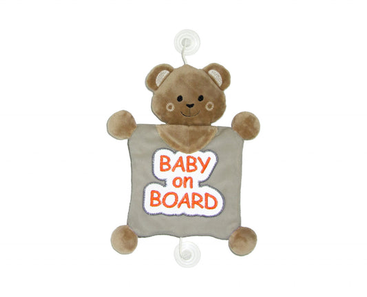 Semn reflectorizant Baby on Board BabyJem, rosu [ps:ca85c351-24cf-4639-a3cf-b18e10e96991]