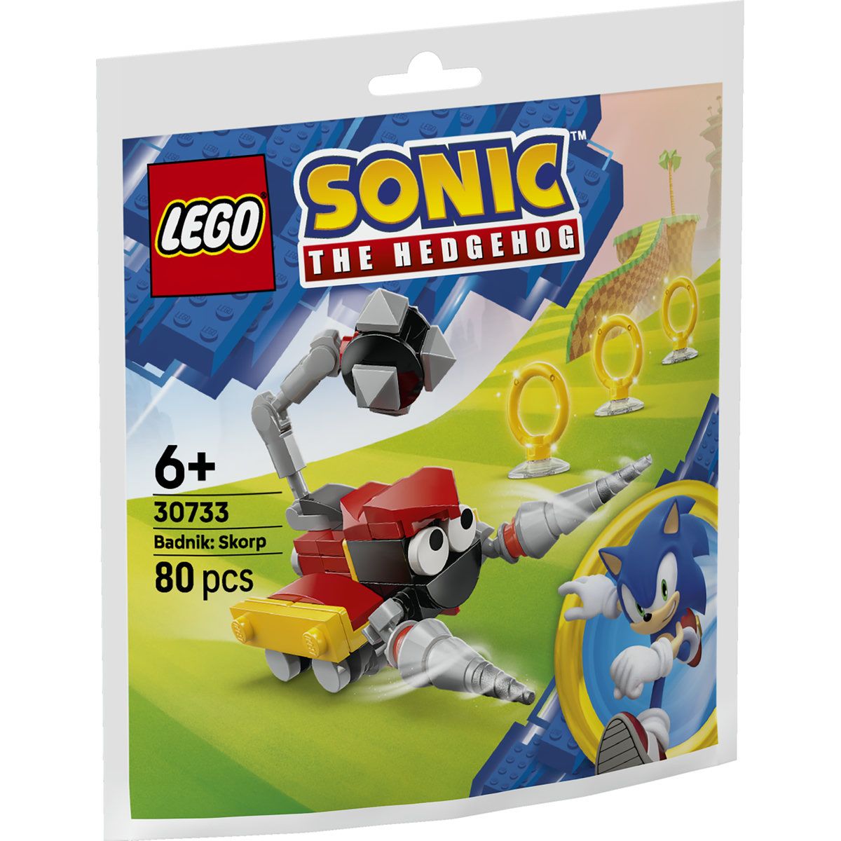 LEGO SONIC THE HEDGEHOG BADNIK SKORP 30733 - Imagine 1