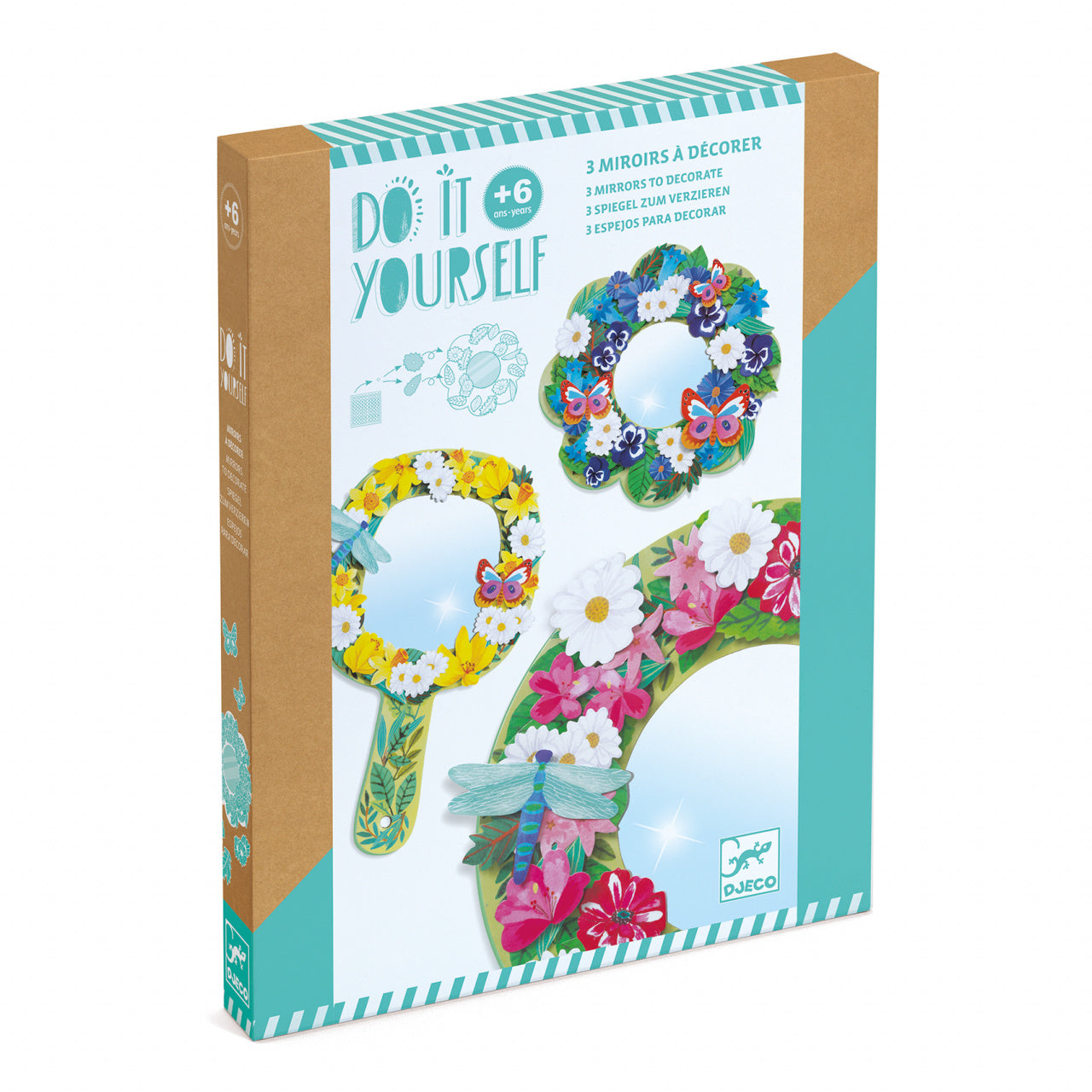Joc creativ DIY Oglinzi inflorate, Djeco - Imagine 1 [ps:43da35d0-db06-44b3-9304-9ade5bc04a5f]
