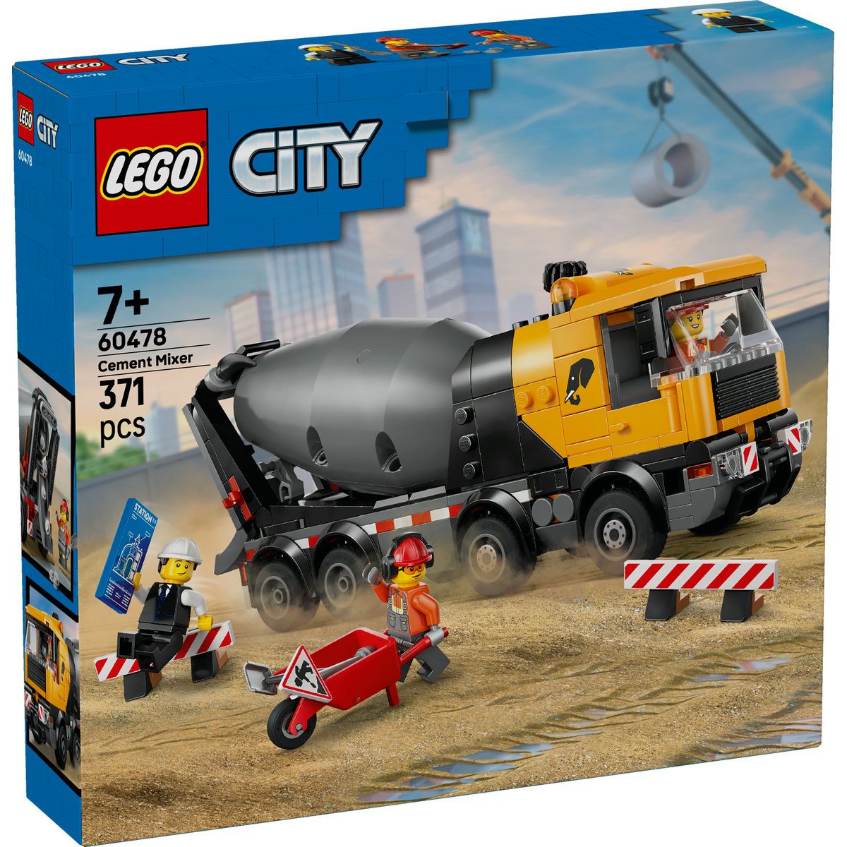 LEGO CITY AUTOBETONIERA 60478 - Imagine 1 [ps:51d42830-4c91-40de-b392-a692e97a0acd]