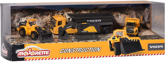 MAJORETTE SET 4 MASINUTE METALICE VOLVO 7.5CM Simba - Imagine 1 [ps:91c6368d-e560-440a-9dcc-c50a545572da]