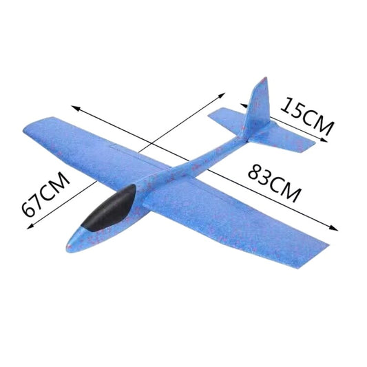 Avion Planor Flippy din Polistiren, 84 cm, Roșu | Jucărie - Albastru (1) [ps:1f9b9297-4ecb-467f-8aab-2eccfb220afb]