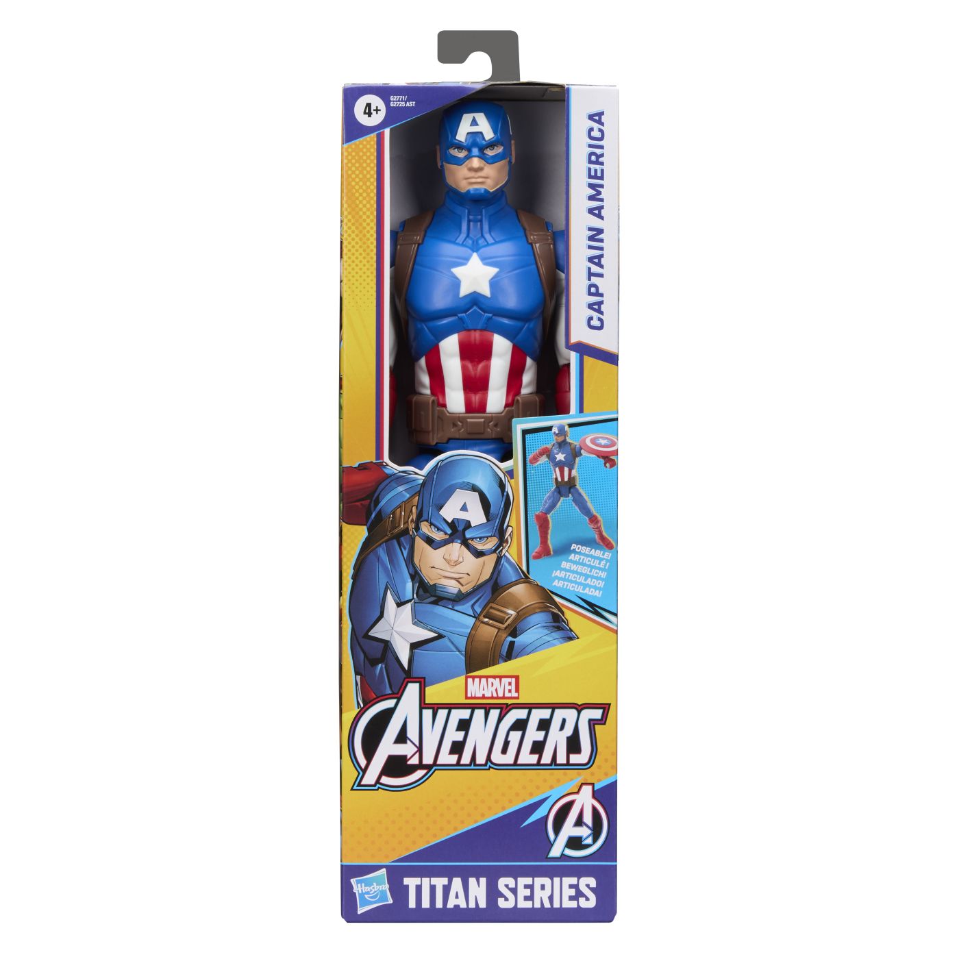 MARVEL AVENGERS TITAN SERIES FIGURINA CAPTAIN AMERICA - Imagine 1 [ps:2857d1f2-6c15-42e5-8c08-8ec791f4f08e]
