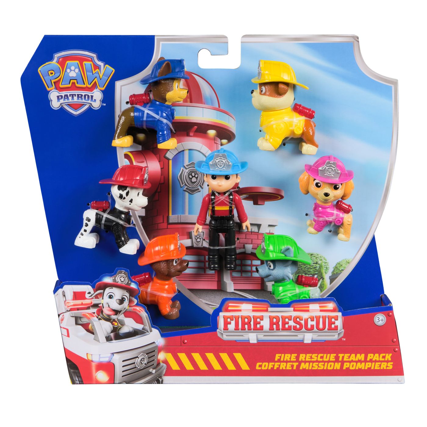 PATRULA CATELUSILOR FIRE RESCUE SET 7 FIGURINE Spin Master - Imagine 1 [ps:56a3570a-26dc-4a2a-b7a5-f111e196b3d7]