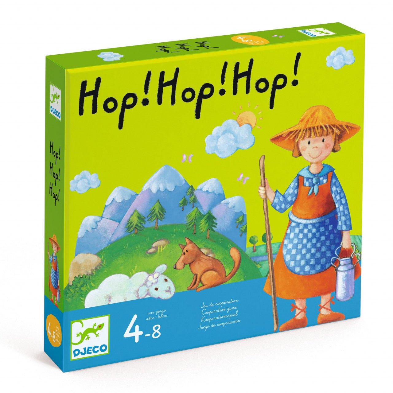 Joc de cooperare Hop hop hop!, Djeco - Imagine 1 [ps:bf080dd5-78e1-4c3a-a0be-0c4ac385a685]