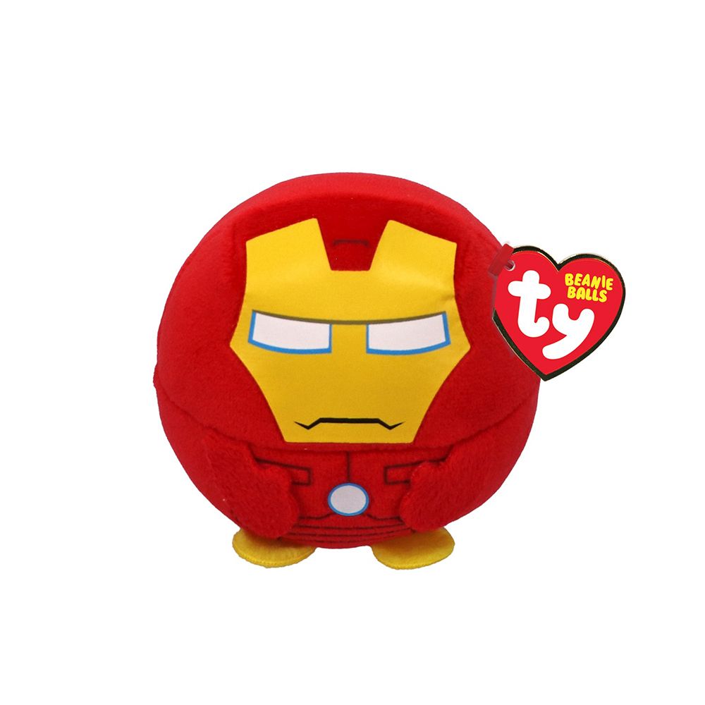 PLUS TY 8CM BEANIE BALLS MARVEL IRON MAN - Imagine 1 [ps:aa453bc6-9639-400d-8ec9-f78202a09c05]
