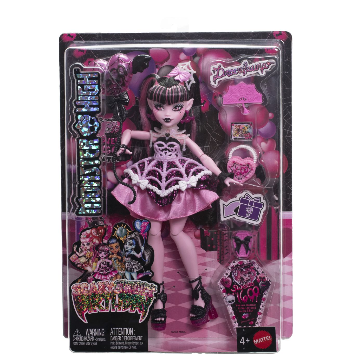 MONSTER HIGH ZIUA DE NASTERE DULCE SI INFRICOSATOARE - Imagine 1
