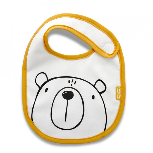 Baveta din bumbac BabyJem (Culoare: Portocaliu) - Bleu [ps:70db16c9-7b02-4382-ae83-dd695ca2f783]