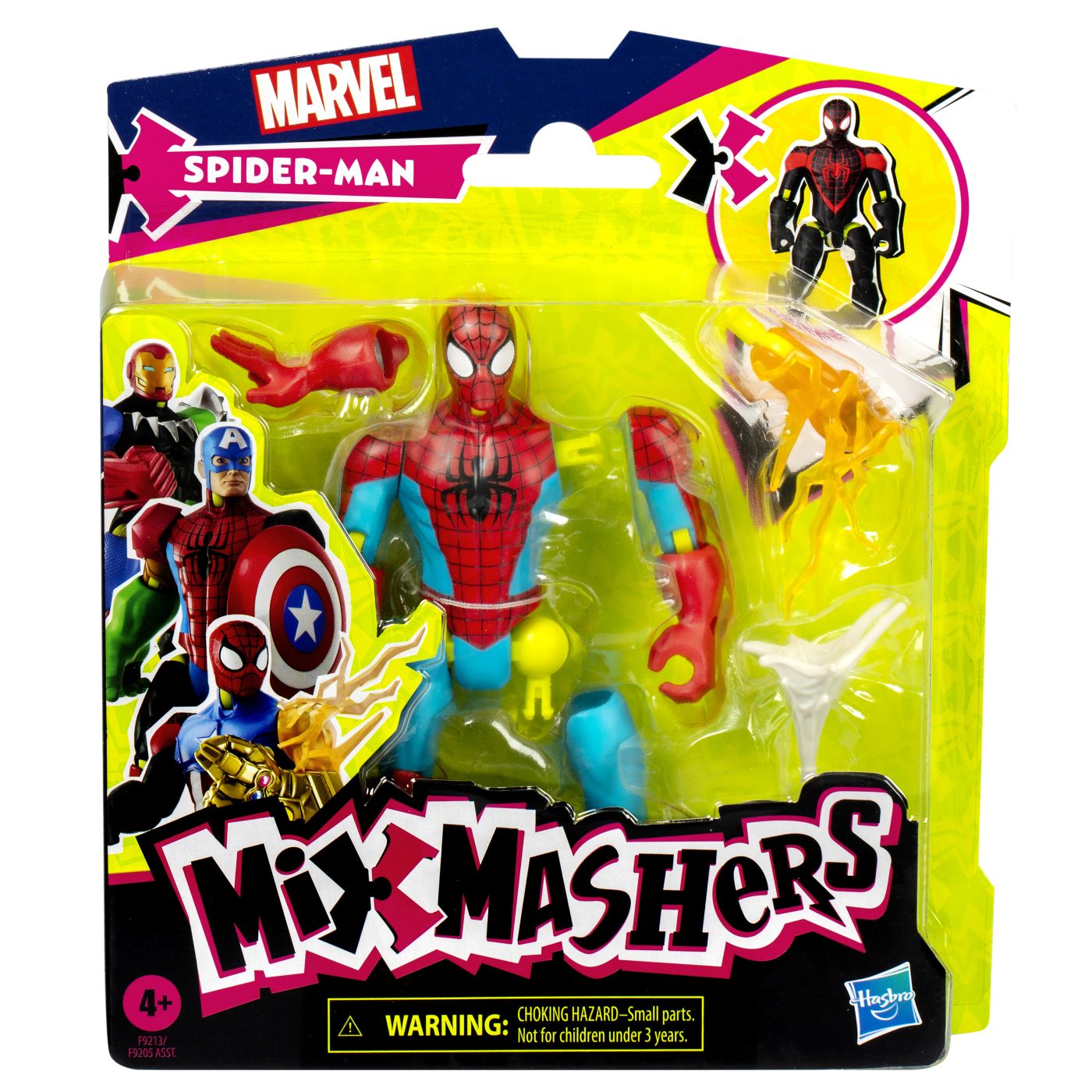 MARVEL AVENGERS MIX MASHERS FIGURINA SPIDER-MAN 12CM Hasbro - Imagine 1 [ps:314ac768-772d-4776-965a-740d04ac3eec]