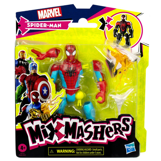 MARVEL AVENGERS MIX MASHERS FIGURINA SPIDER-MAN 12CM Hasbro - Imagine 1 [ps:314ac768-772d-4776-965a-740d04ac3eec]