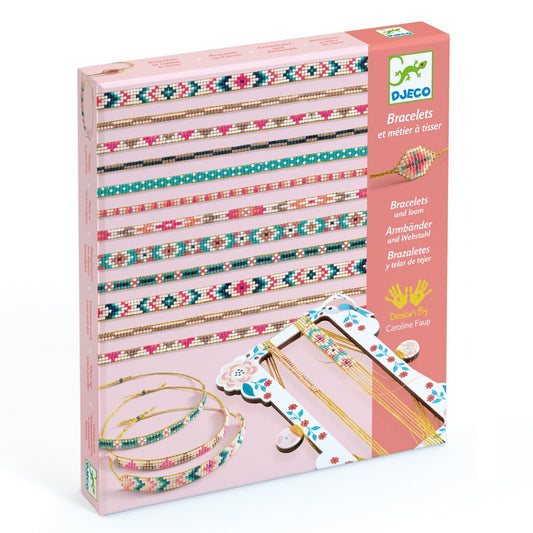 Atelier de confectionat bratari din margele, Djeco - Imagine 1 [ps:608e3ff5-b81b-4c36-a8cc-f4517a43268a]