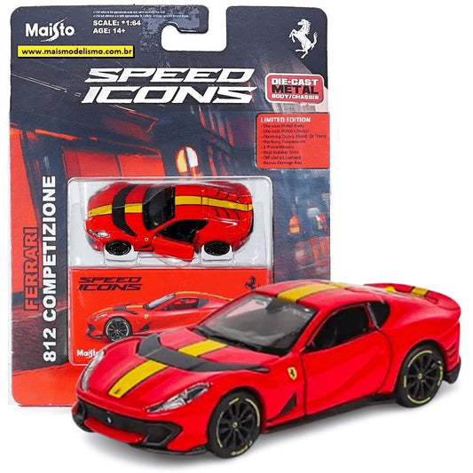MAISTO MASINUTA METALICA SPEED ICONS FERRARI 812 - Imagine 1 [ps:f7ef406f-90fe-46a9-9bb6-e3b32aa9c3c3]