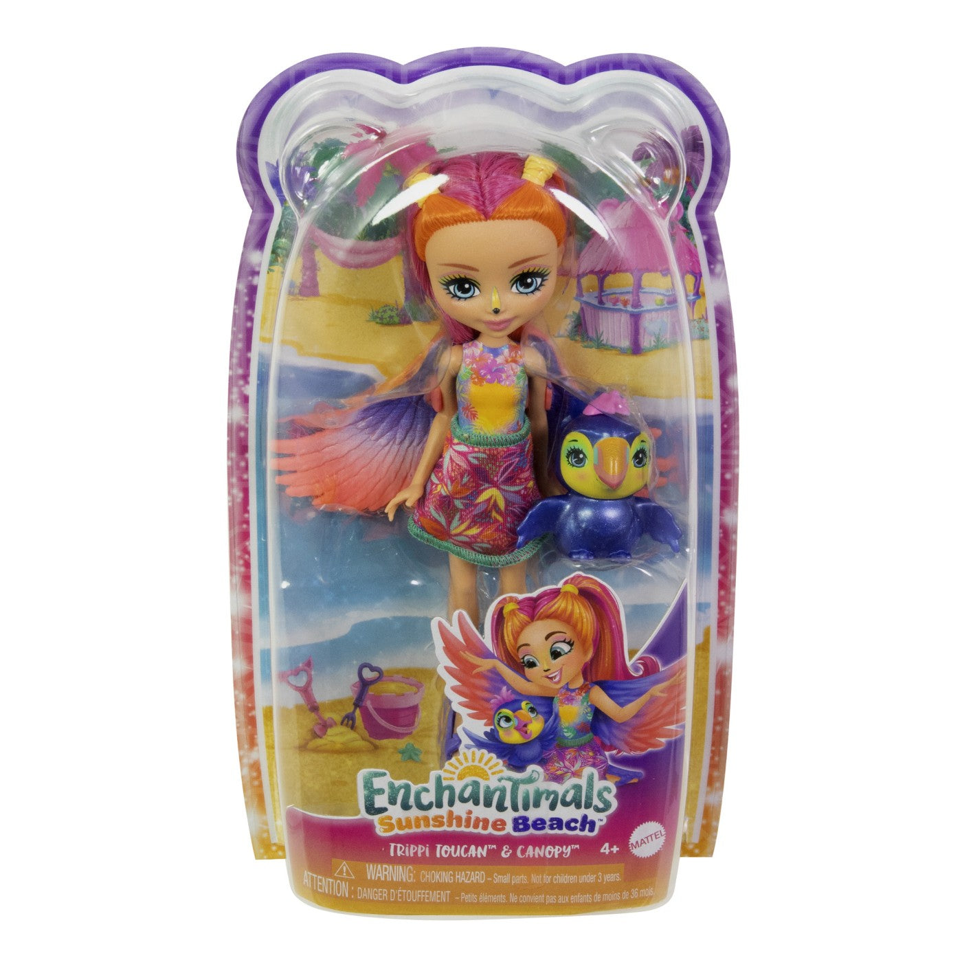 ENCHANTIMALS PAPUSI SI ANIMALUTE TRIPPI TOUCAN SI CANOPY - Imagine 1 [ps:de4174f7-2fe9-4993-93f6-5edcf5f0f5c0]