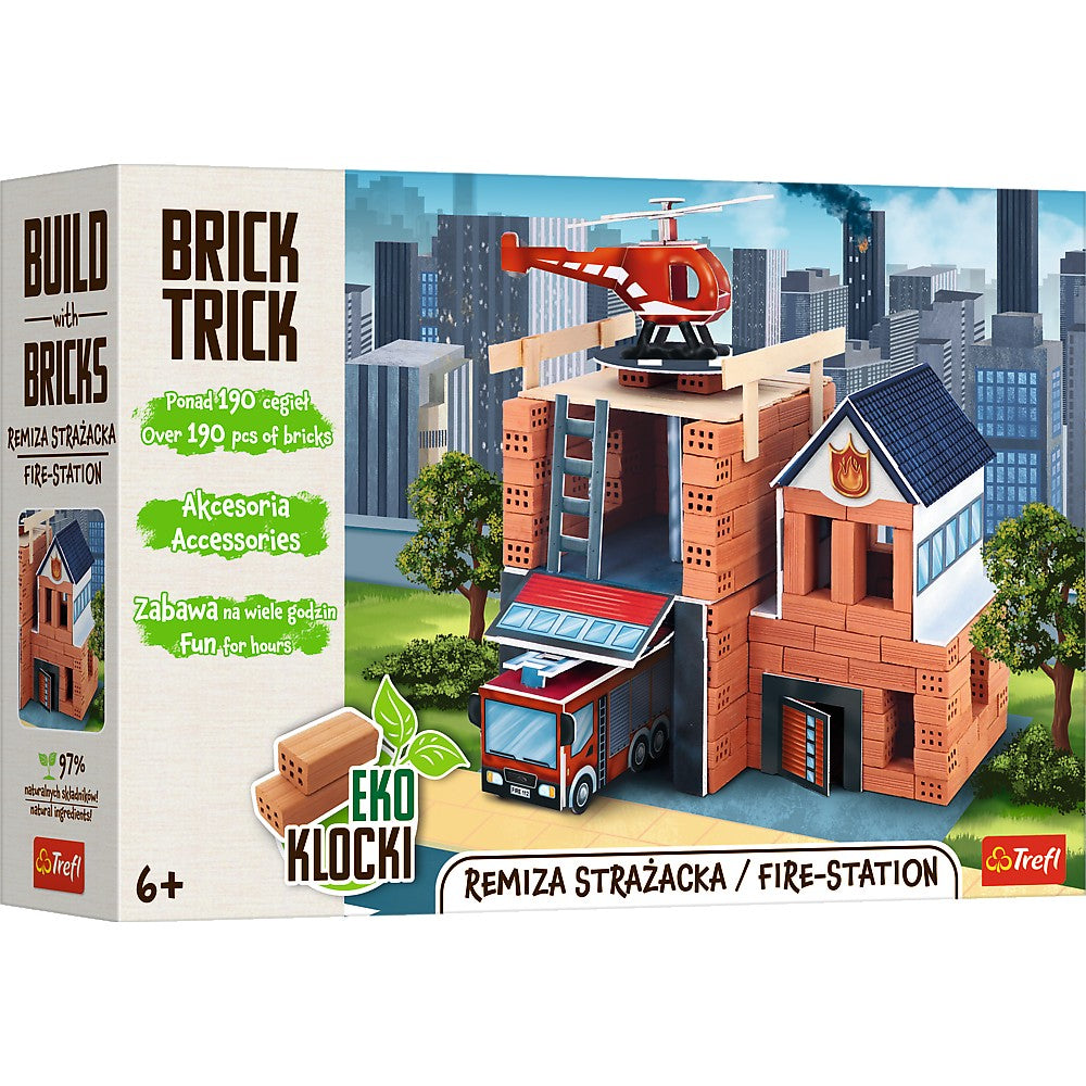 BRICK TRICK XL STATIE DE POMPIERI Trefl - Imagine 1 [ps:53ead78e-d213-4b2e-bbff-ccab4537d722]