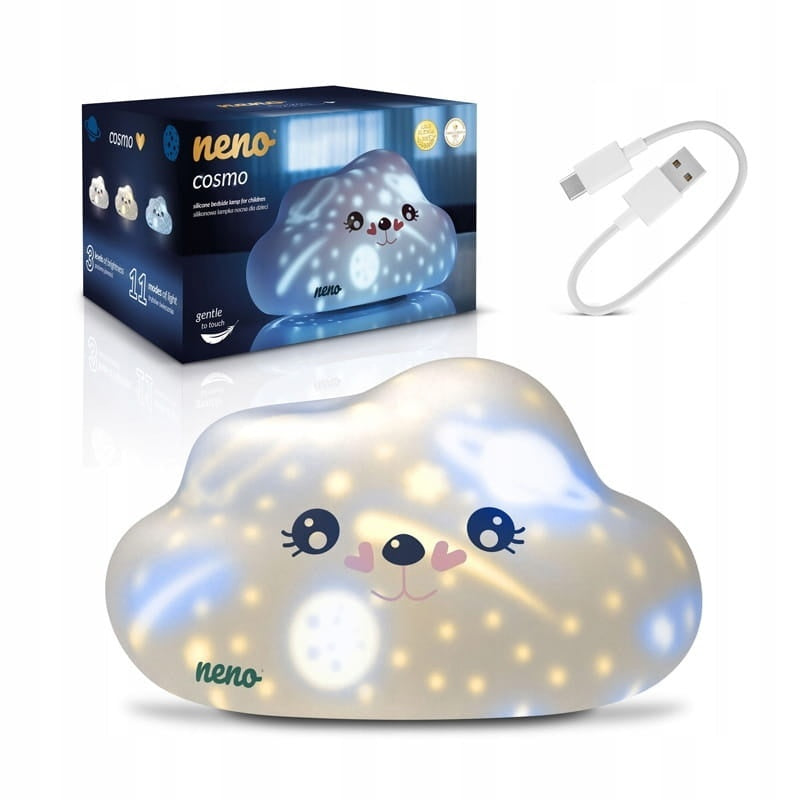 Neno Cosmo – lampă de noapte din silicon pentru copii, - Imagine 1 [ps:8364c2b7-e576-4e7d-b9aa-bf347840fd32]