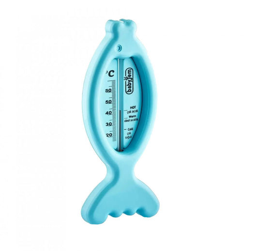 Termometru de baie si camera BabyJem Pestisor (Culoare: - Albastru