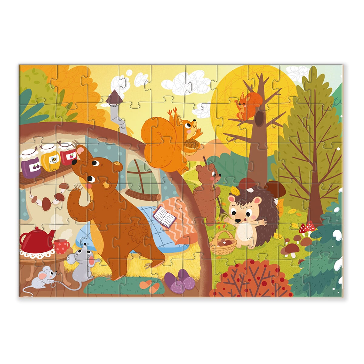 Puzzle 60 piese Recolta de Toamna - Dodo Toys - Default Title (1) [ps:94bbfb84-e597-4830-bc5d-24b00dff5ed9]