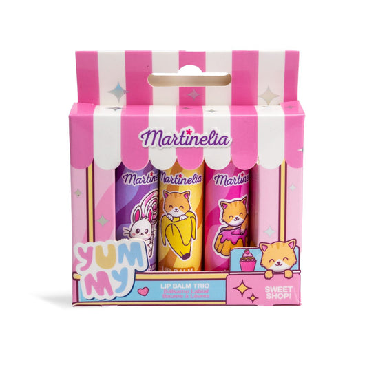 MARTINELIA YUMMY SET 3 BALSAMURI DE BUZE - Imagine 1 [ps:802fe213-3ca1-4e22-8d3a-960f4b675d2e]