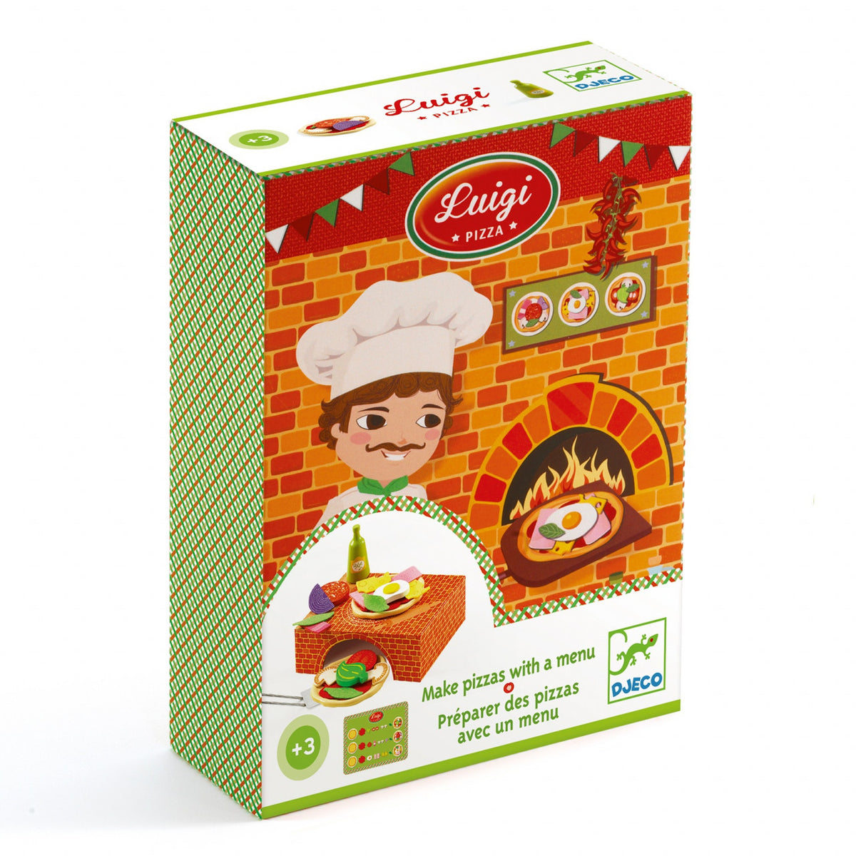 Joc de rol Pizza Luigi, Djeco - Imagine 1 [ps:c5bdc326-ef50-48df-b396-6468609c564d]