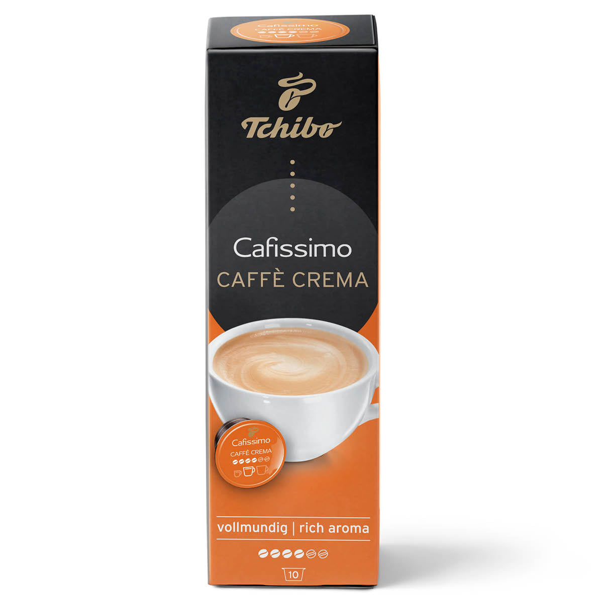 CAFISSIMO Caffe Crema Rich Aroma, cafea capsule, 100% - Imagine 1