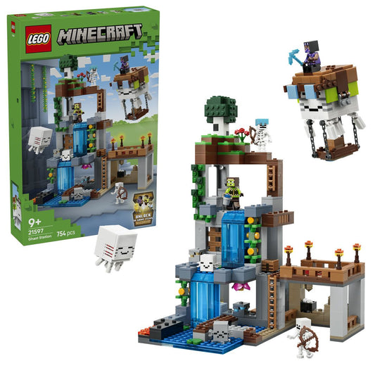 LEGO Minecraft Stație de Mobi Ghast 21597 | Set Construcție - Default Title (1) [ps:a12629be-19db-4242-a8ff-645267c80997]