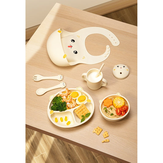 Set Hranire Bebelusi Flippy, Silicon, Model Pisicuta, Bej - Default Title (1) [ps:44e58ed7-d6a0-4717-9adb-02903fc6350d]