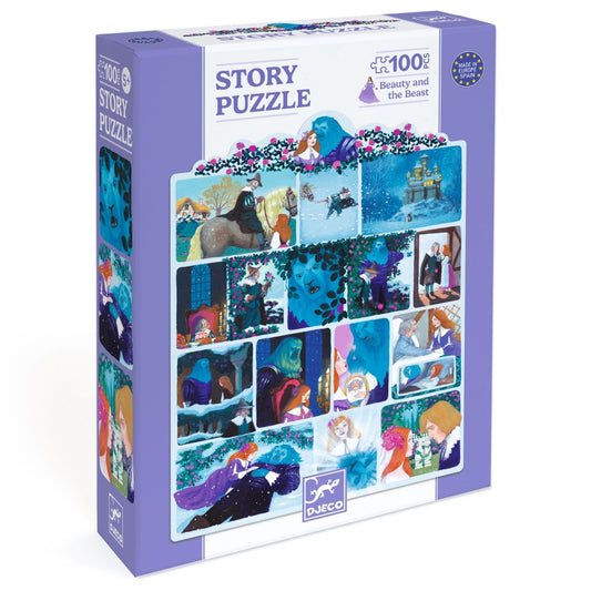 Puzzle poveste Frumoasa si bestia, Djeco - Imagine 1 [ps:74417ca1-9a03-4213-88e9-d2a44d986c66]