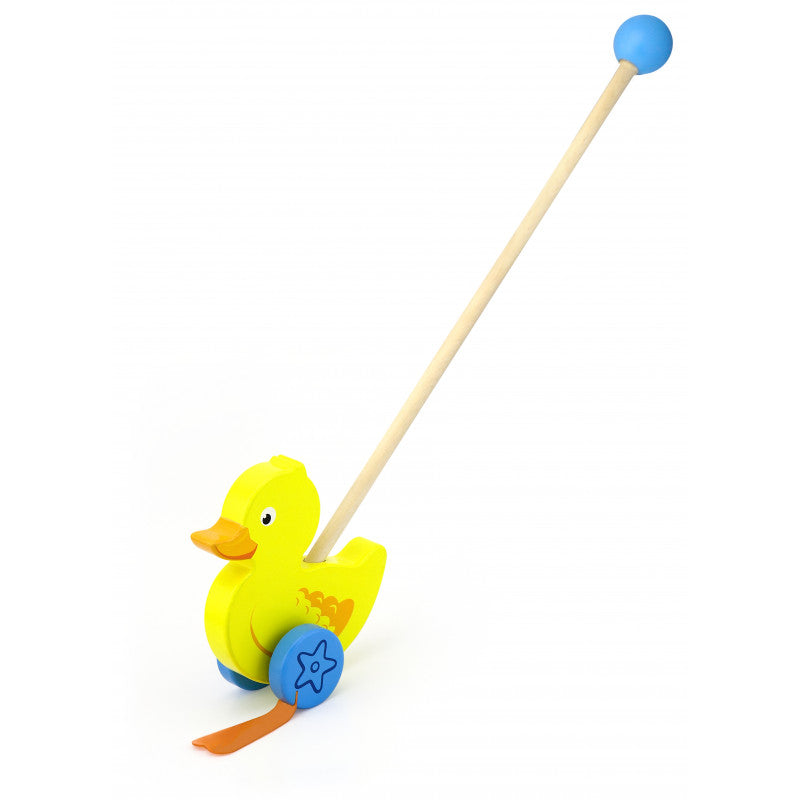 Jucarie de impins - Ratusca, Viga - Imagine 1 [ps:f0fd313c-bd26-462b-b66c-848c59de4a09]