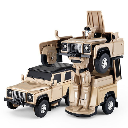 MASINUTA METALICA CONVERTIBILA LAND ROVER DEFENDER BEJ CU SCARA 1 LA 32 [ps:fbe21cd6-8940-466a-ab9b-8168e25fcf47]