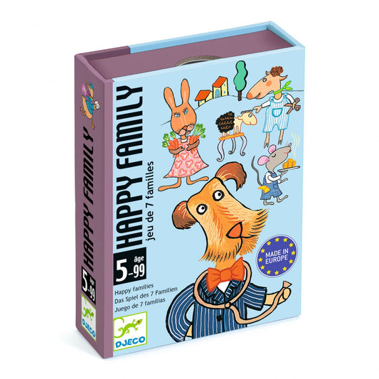 Joc de carti Happy family, Djeco - Imagine 1 [ps:0656facb-3a13-4488-ae01-da8a2784cf88]