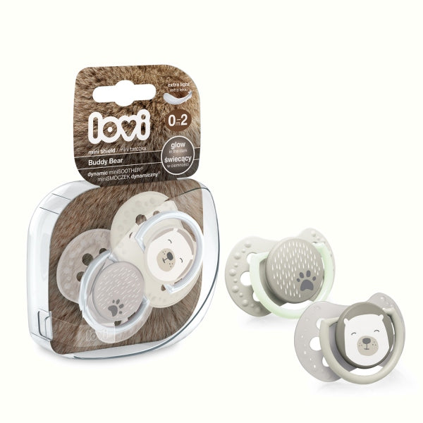 Lovi Suzeta Silicon Dynamic 0-2M 2 Pcs Buddy Bear - 22/862 - Imagine 1 [ps:501460e0-c4ce-452b-830a-7257ae3b6b09]