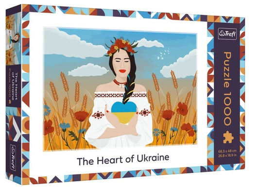PUZZLE TREFL 1000 INIMA UCRAINEI - Imagine 1 [ps:0f1ceacf-9970-4b5b-8e14-41365424be6c]
