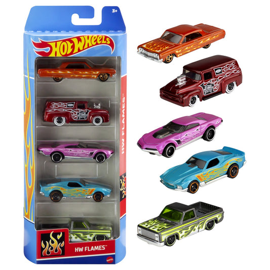 SET 5 MASINI HOT WHEELS HW FLAMES Mattel - Imagine 1 [ps:48488538-96a5-4b17-b5c0-d9e068d241c4]