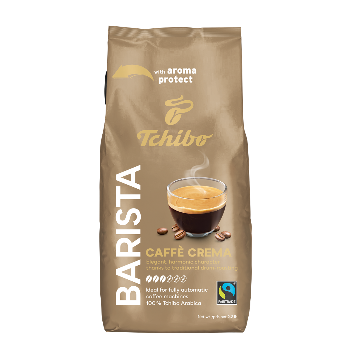 TCHIBO Barista Caffe Crema, cafea prajita boabe, 1 kg - Imagine 1 [ps:d3eea78f-c3c8-4eba-a972-6d1378b02e58]