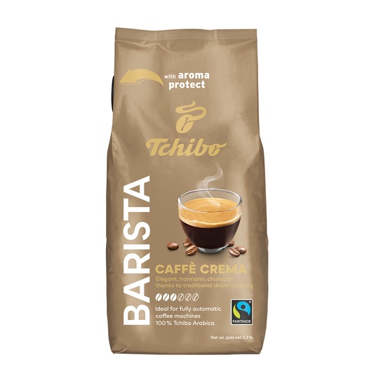 TCHIBO Barista Caffe Crema, cafea prajita boabe, 1 kg - Imagine 1 [ps:d3eea78f-c3c8-4eba-a972-6d1378b02e58]