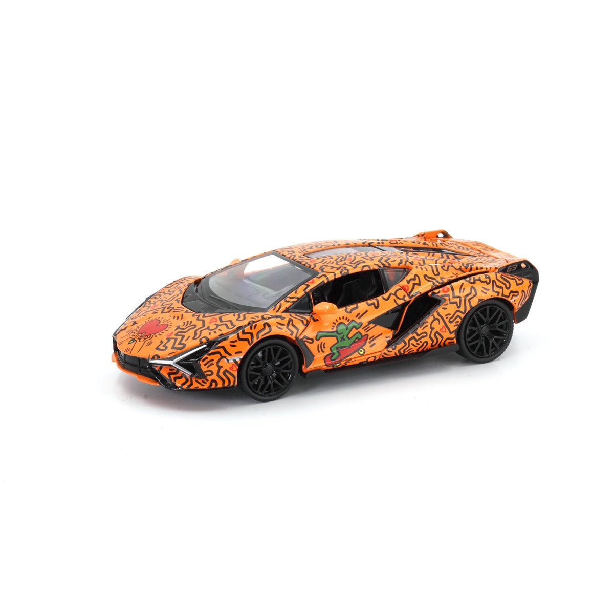 Mașinuță Lamborghini Sian x Keith Haring 1:32 RMZ CITY - Default Title (1) [ps:d27ff408-0bb8-4a4e-872e-281880d5c38d]