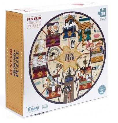 Puzzle circular Carusel, Londji - Imagine 1 [ps:10afbcb1-4d5c-451f-a524-ecd834257f40]