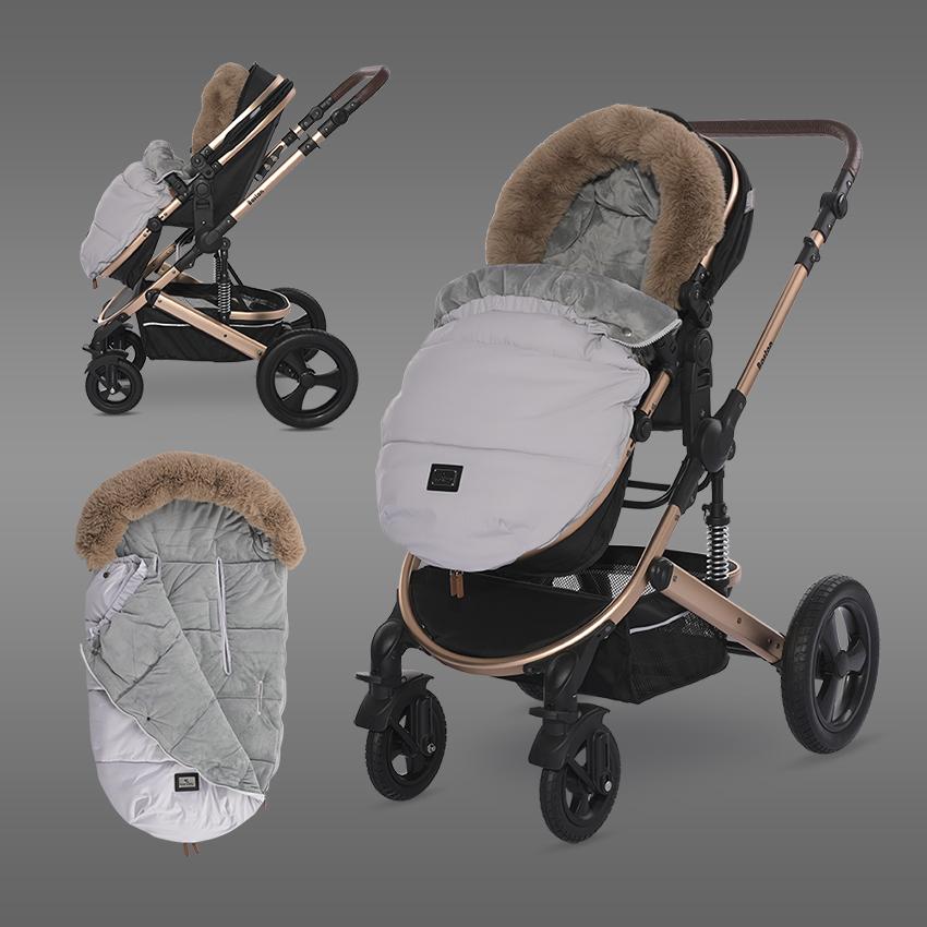 Sac Termic Iarna Cărucior Lorelli, Impermeabil, Luxe Grey - Luxe Grey (1) [ps:60925f5c-5439-41cf-b467-59066b75ca96]