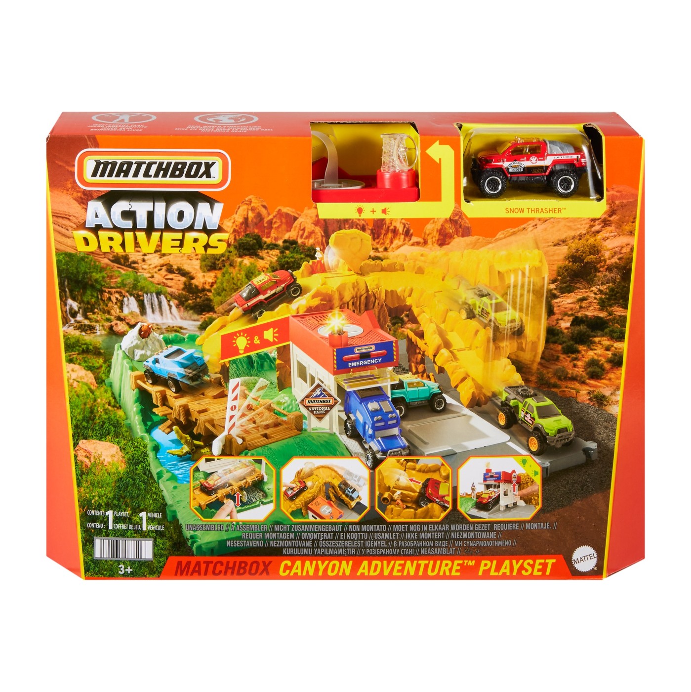 MATCHBOX SET ACTION DRIVERS CANIONUL CU SUNETE SI LUMINI - Imagine 1 [ps:8544d392-b9f8-4db4-9698-aee1dead3d2b]