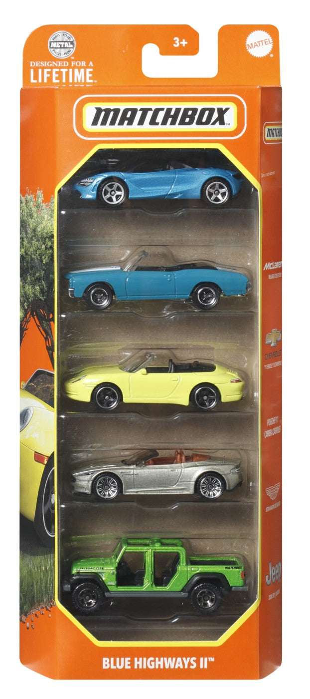 MATCHBOX SET 5 MASINUTE METALICE MBX BLUE HIGHWAYS II - Imagine 1 [ps:bc36a64c-1c6c-49e5-9d27-89d4e07676e1]
