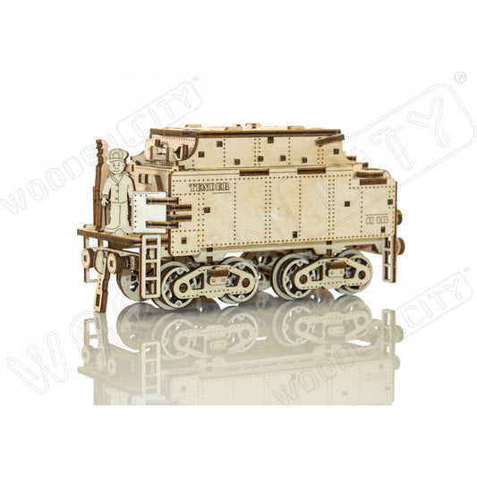 Expres cu vagon pe sine - puzzle mecanic 3D, Wooden.City - Imagine 1 [ps:9e12971e-09de-492a-9cb3-a1b00b31f88f]